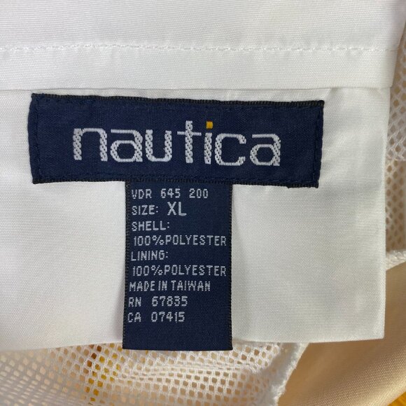 Vintage Nautica Swim Trunks Shorts Men's XL Sailing Sail Boat Yellow Mesh Lined - Picture 8 of 13